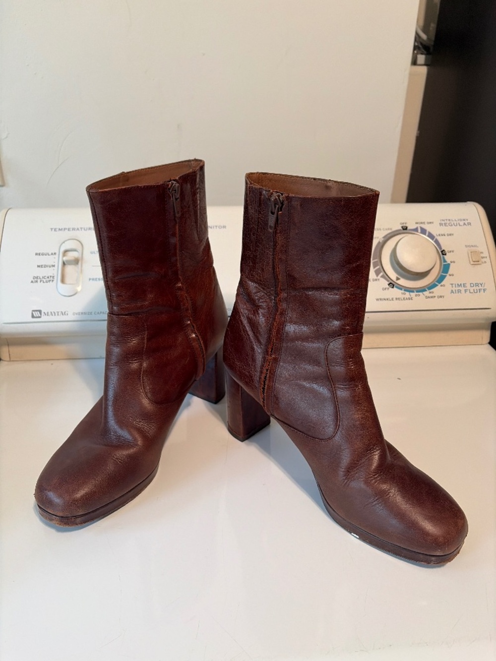 ba&sh Brown Leather Boots